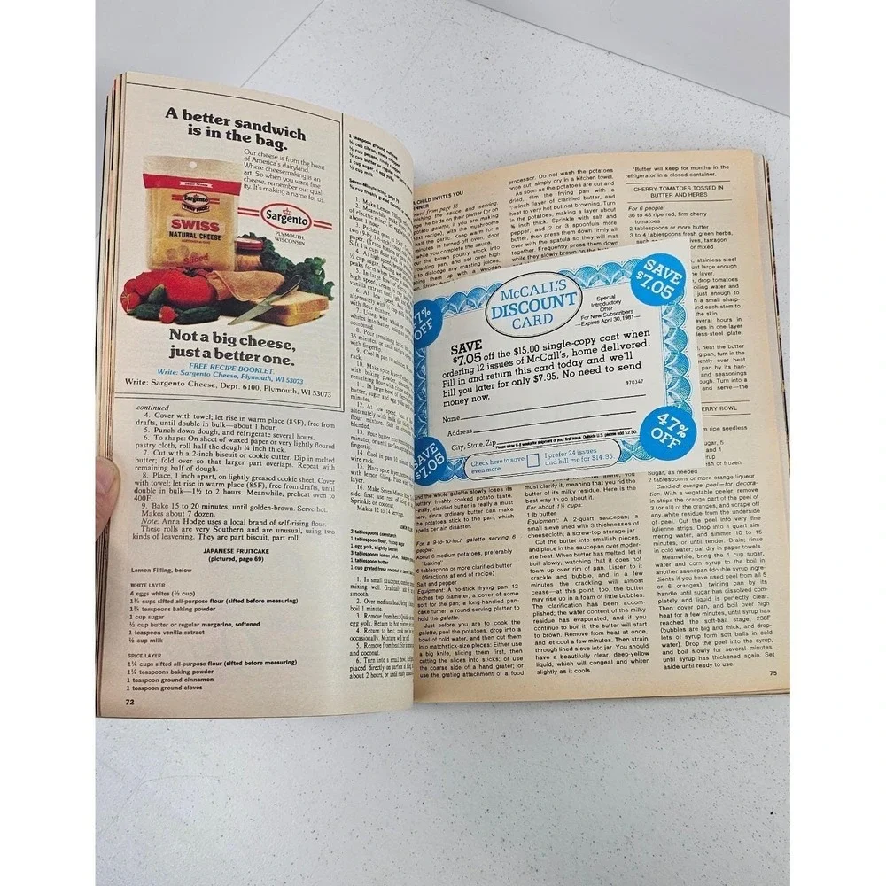 McCall's 1980‎ Cooking School Magazine No 7 Vintage  Julia Child Recipes